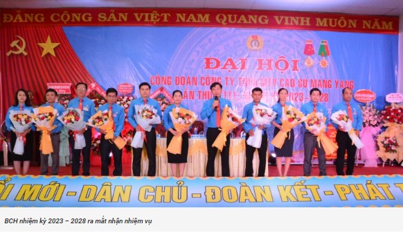 Công đoàn Cao su Mang Yang chăm lo tốt cho người lao động